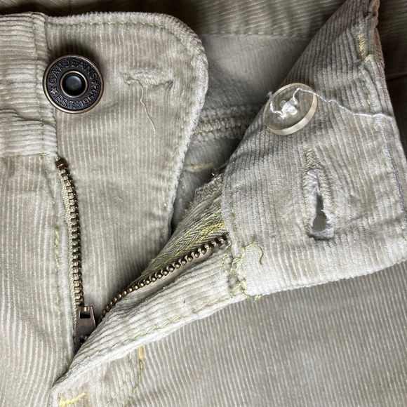 Gap Light Green Relaxed Corduroy Pants - Picture 3 of 5